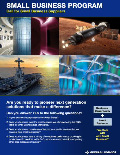 Small Business Program Flyer